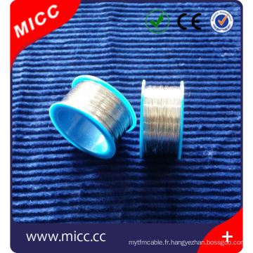 MICC lumineux recuit fil plat brillant fil rond élément chauffant